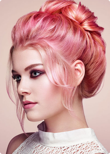 Pink Hair Coloring